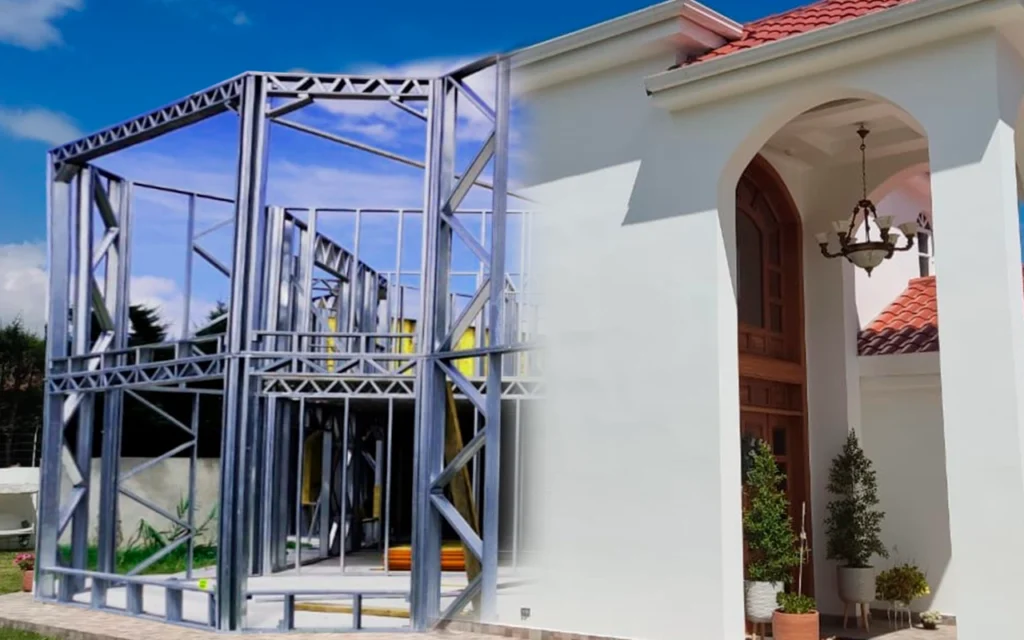 Blog de una casa con construcción de Steel Framing
